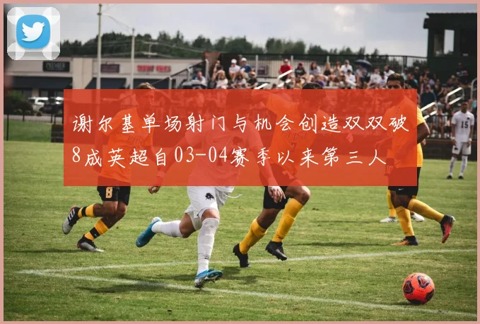 谢尔基单场射门与机会创造双双破8成英超自03-04赛季以来第三人